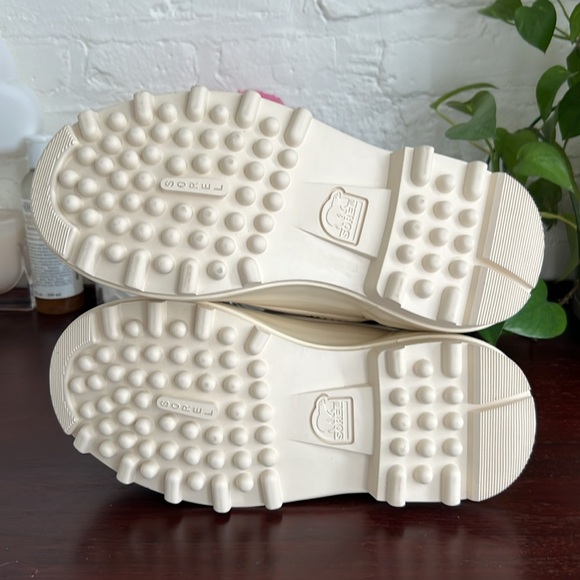 SOREL x Proenza Schouler cream chunky waterproof boots Sz 9.5 - Picture 4 of 8